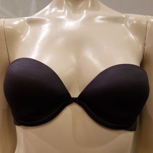 VS Black Strapless Bra "No Slip Design" - 34B